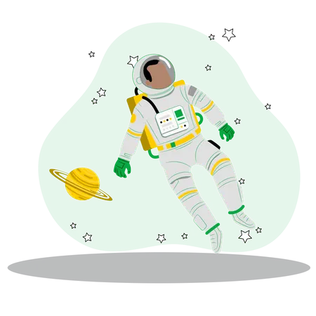 Astronaut  Illustration