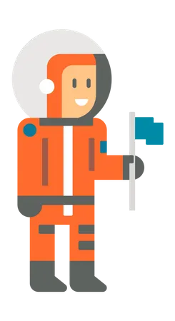 Astronaut  Illustration