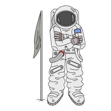 Astronauta  Ilustración