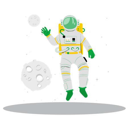 Astronauta  Ilustração