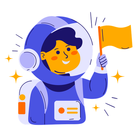 Astronaute  Illustration