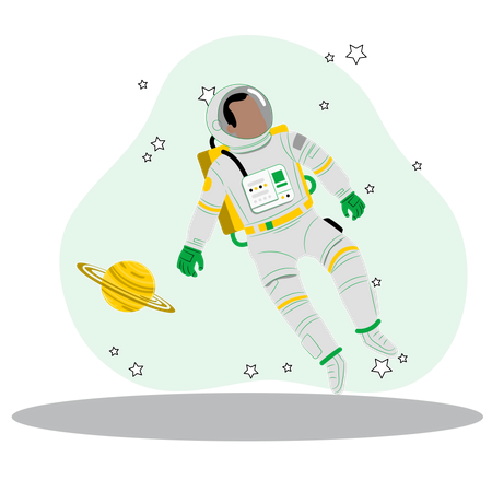 Astronaute  Illustration