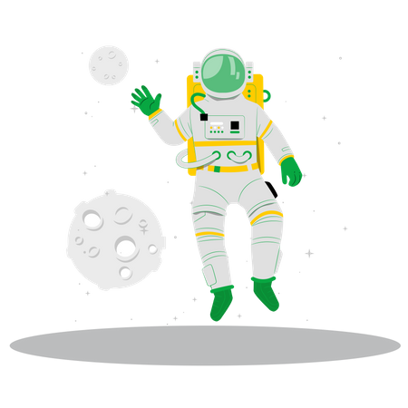 Astronaute  Illustration