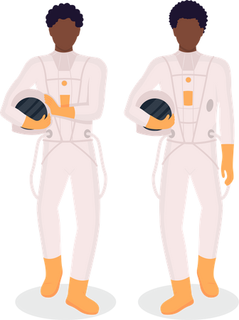 Astronauten  Illustration