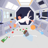 space-station illustration