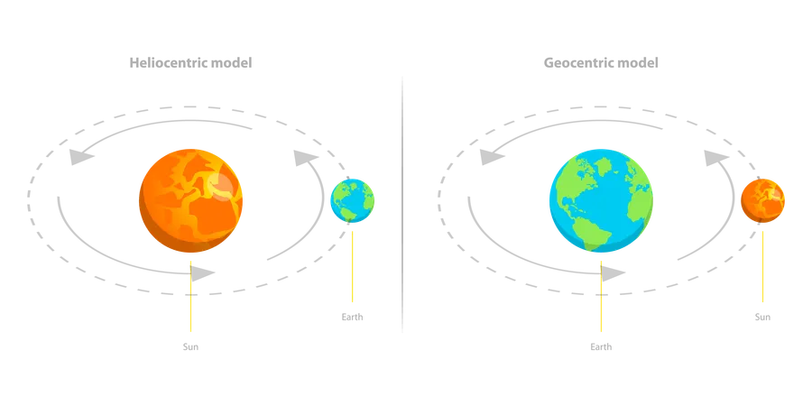 Astronomical Models  Illustration