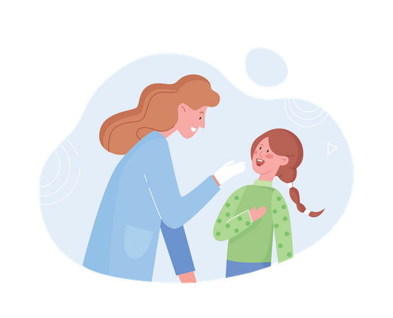 Atención pediátrica  Ilustración