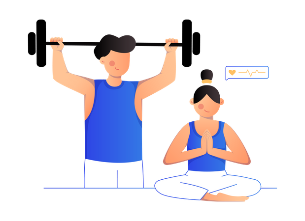 Athlete  Illustration