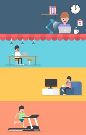 Atividade freelancer  Ilustração