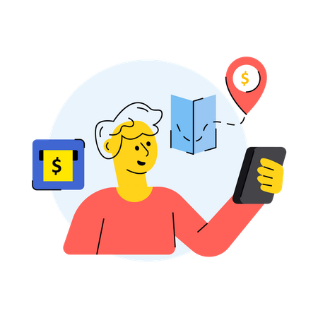 Atm Location  Illustration