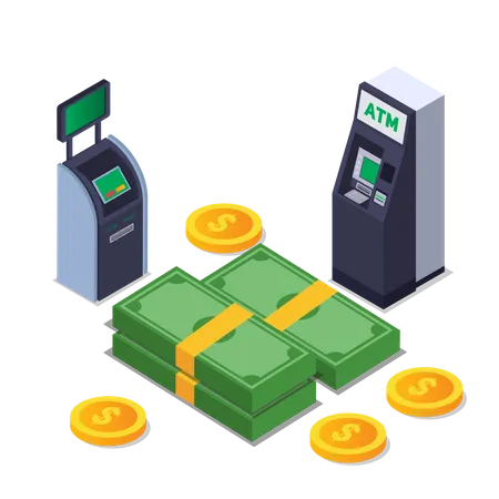 Atm Machine  Illustration