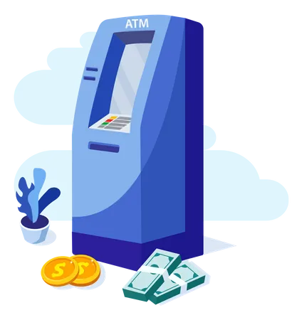 Atm Machine  Illustration