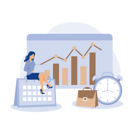 Attendance Tracking System  Illustration