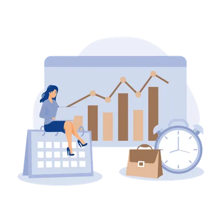 Attendance Tracking System  Illustration