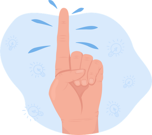Attention Sign  Illustration