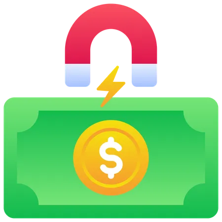 Attract Money  Illustration