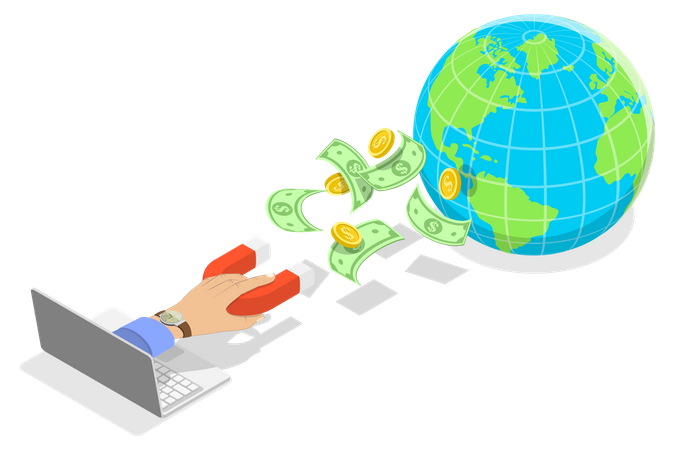 Attracting global investment Illustration