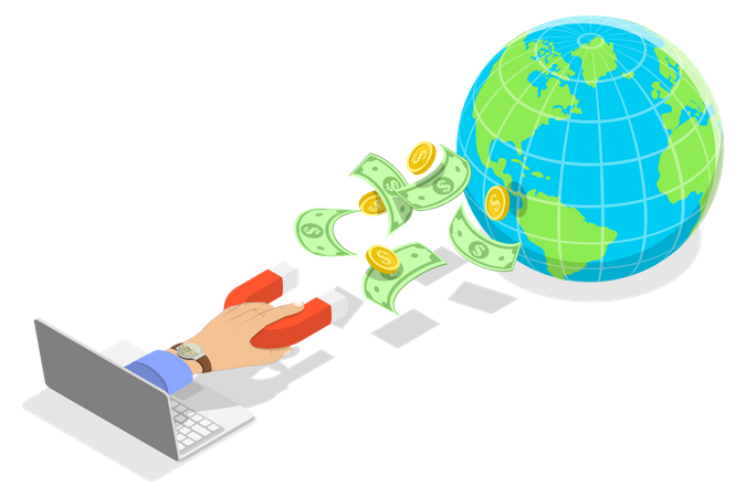 Attracting global investment  Illustration