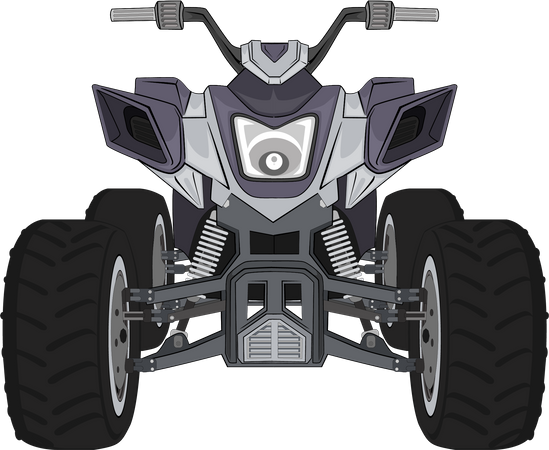 ATV Bike  Illustration