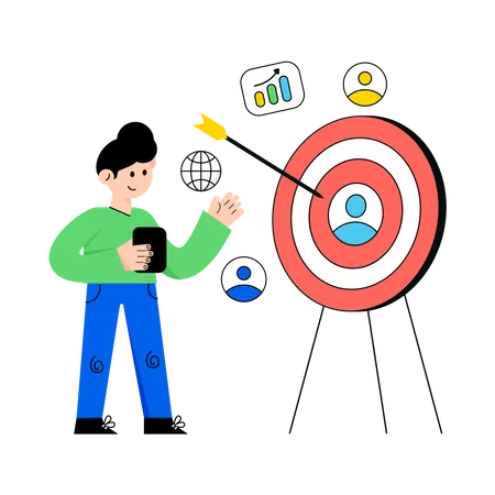 Audience Target  Illustration