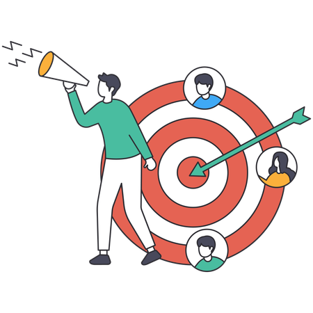 Audience Target  Illustration