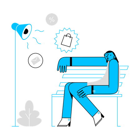 Audio Advertisement  Illustration