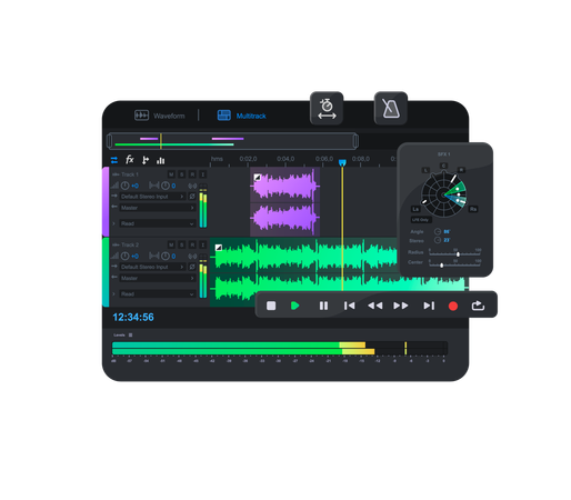 Audio Editing software  Illustration