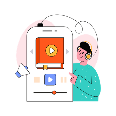 Audio Learning Illustration