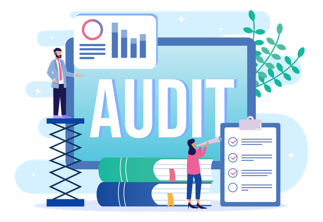 Audit financier  Illustration