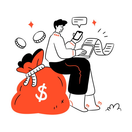Auditoría de fin de año  Ilustración