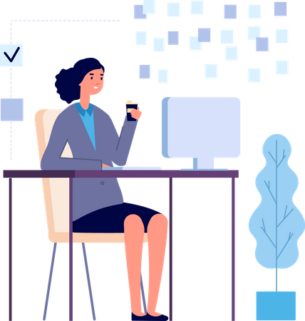 Aufgabenmanagement  Illustration