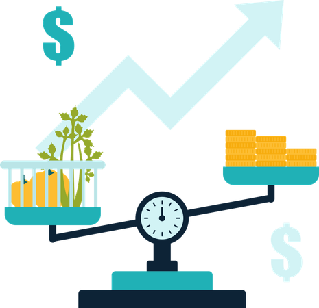 Augmentation des coûts  Illustration