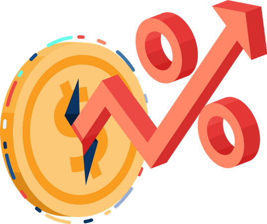 Augmentation des taux d'intérêt  Illustration