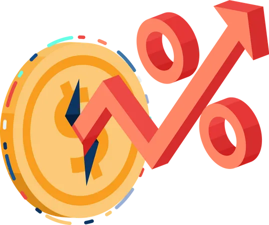 Augmentation des taux d'intérêt  Illustration