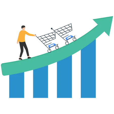 Augmenter les ventes ou les bénéfices  Illustration