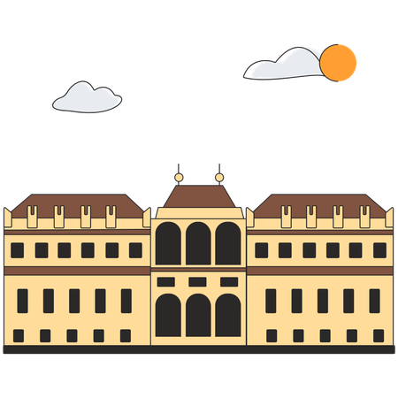 Austria - Palacio de Schönbrunn  Ilustración
