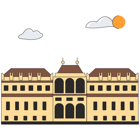 Austria - Palazzo di Schönbrunn  Illustration