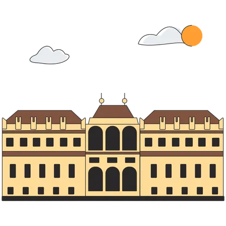 Austria - Palazzo di Schönbrunn  Illustration