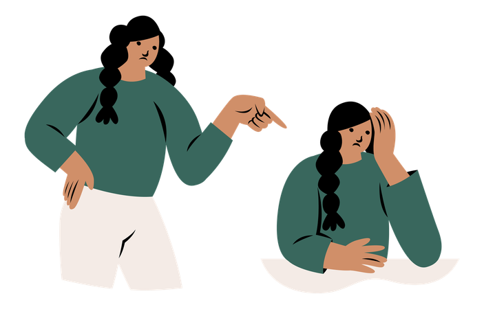 Se blâmer  Illustration