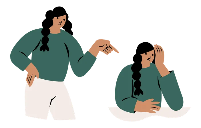 Se blâmer  Illustration