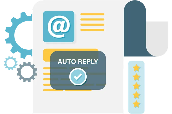 Auto Email Responder  Illustration