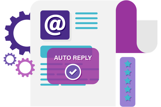 Auto Email Responder  Illustration