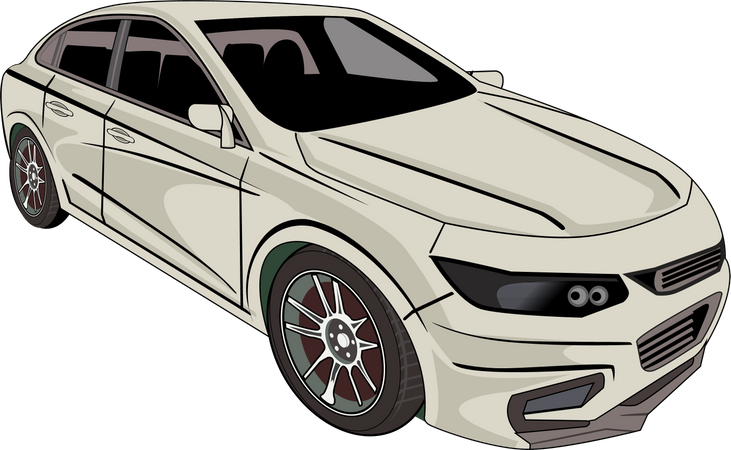 Auto  Ilustración