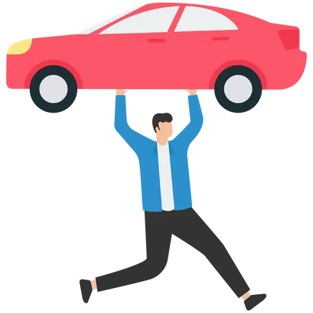 Auto loan Illustration