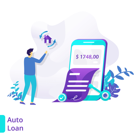 Auto Loan  Illustration