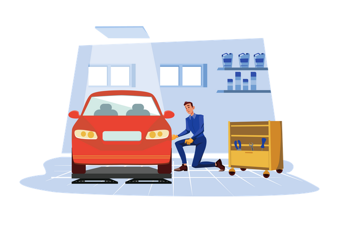 Auto-Tuning-Service  Illustration