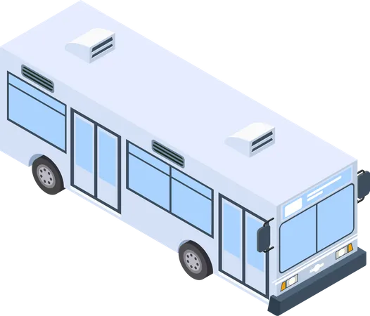 Autobús del aeropuerto  Ilustración