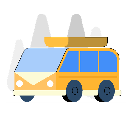 Autocaravana  Ilustración