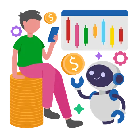 Automated Stock Market Analysis  Illustration