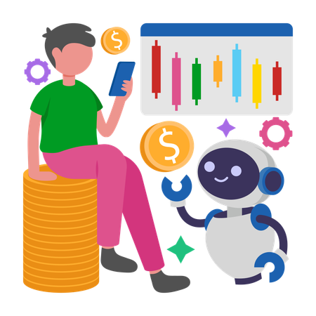 Automated Stock Market Analysis  Illustration